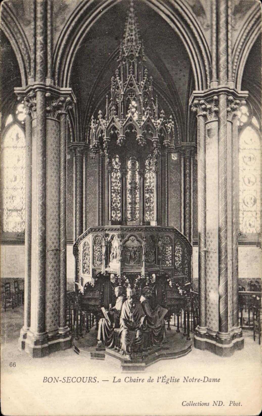 CPA Bon secours La Chaire de L'Eglise Notre Dame