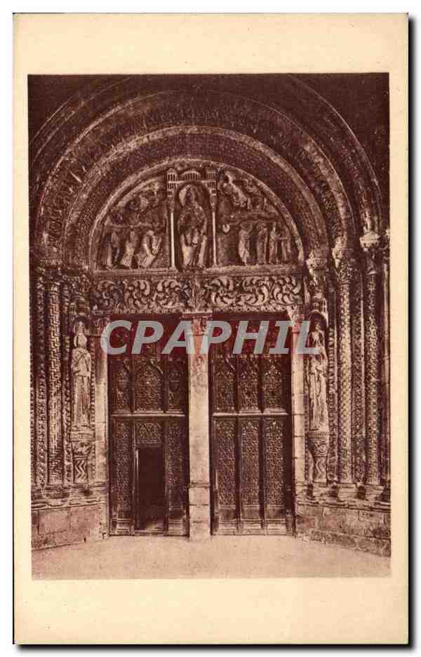 CPA Cathedrale de Bourges Portail Meridional