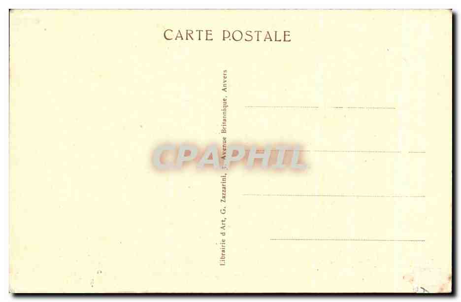 CPA Anvers Van Der Weyder Les Sept Sacrements — Verso