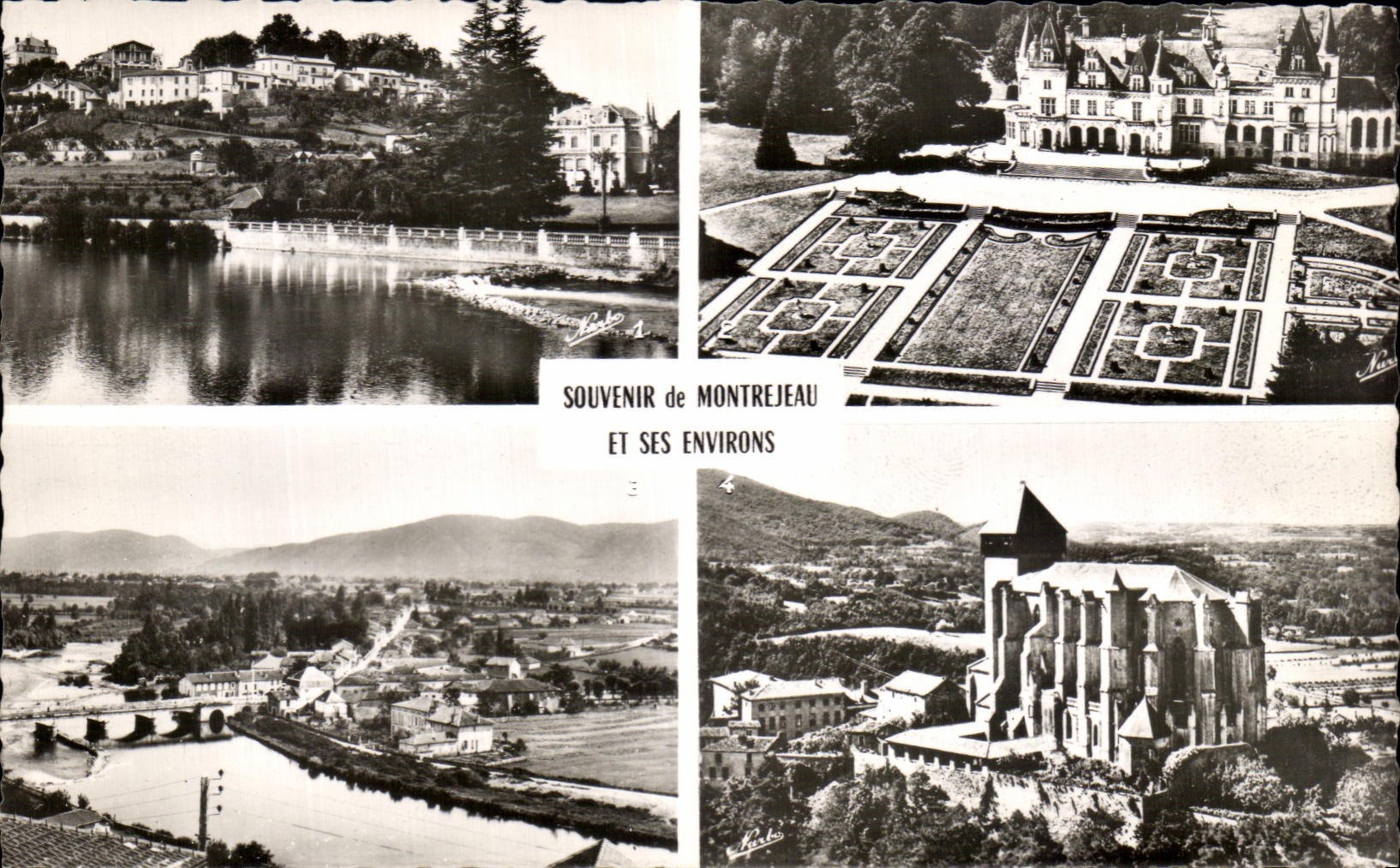 Montrejeau et ses environs — Souvenir de Montrejeau — Édition Narbo