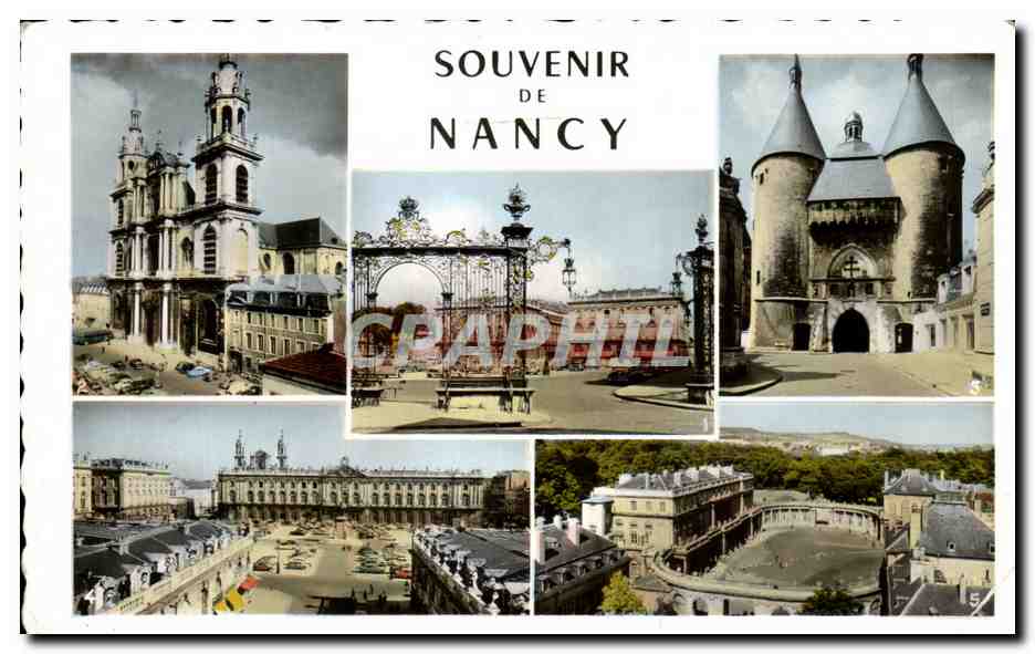 CPA Souvernir De Nancy