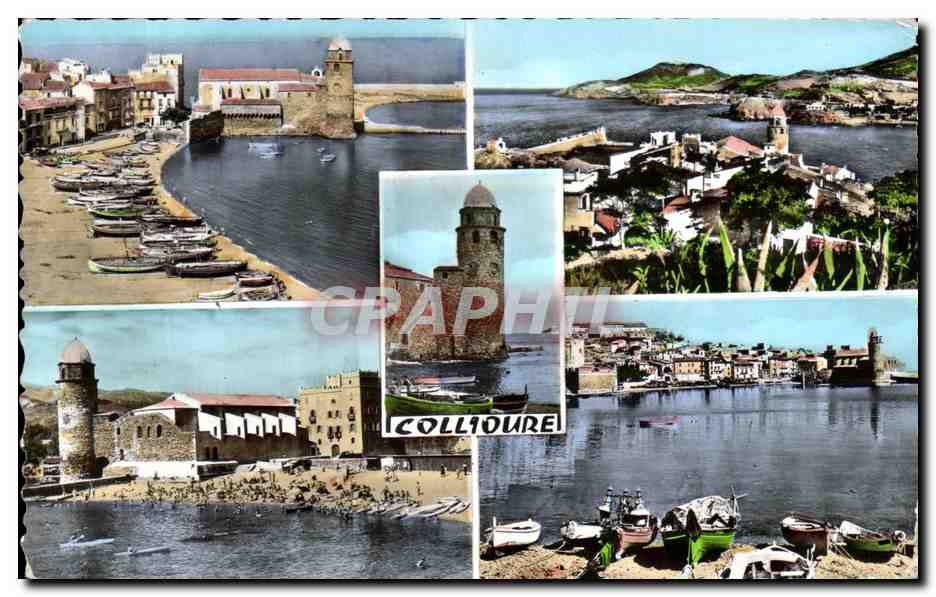 CPA Collioure En Parcourant La Cote Vermeille