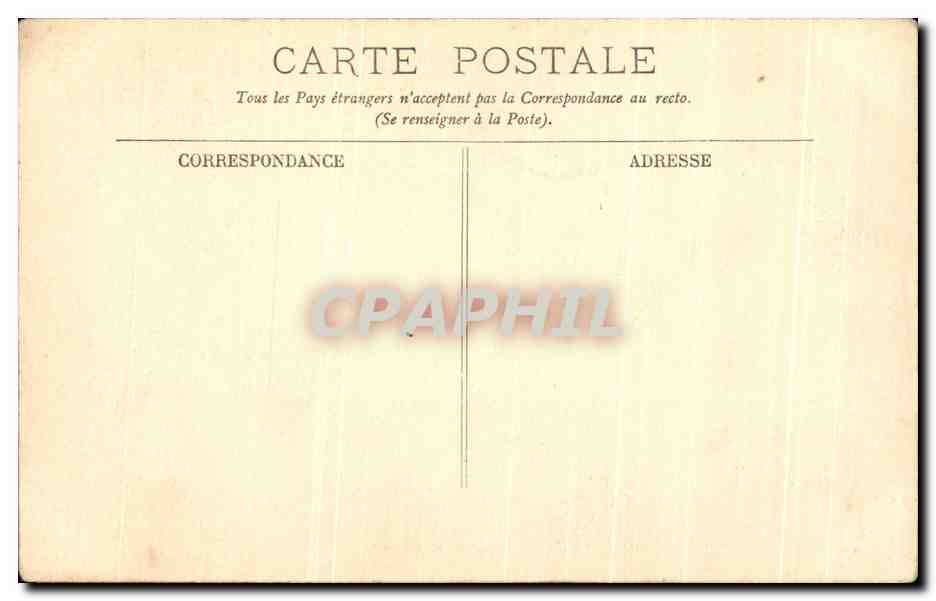CPA Langeais Le chateau La Facade interieure et l'eglise  — Verso
