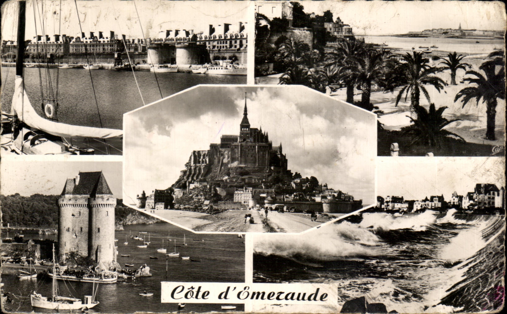 Côte d'Émeraude — Mont-Saint-Michel, Saint-Malo, St-Servan — Réal-Photo