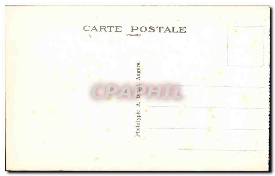CPA La Baule Les Pins La Place des Palmiers — Rückseite