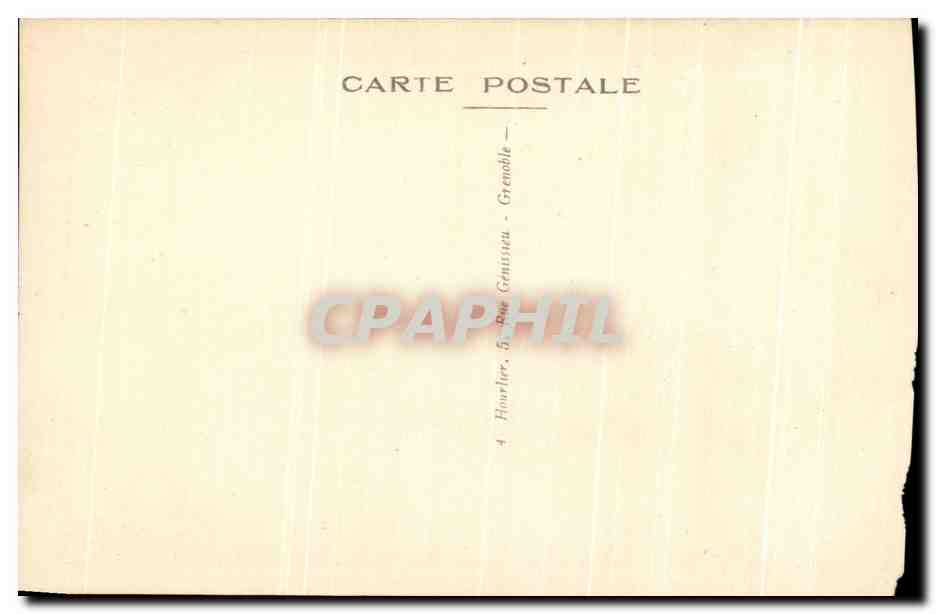 CPA Le Lautaret Le Grave Vue Generale — Rückseite