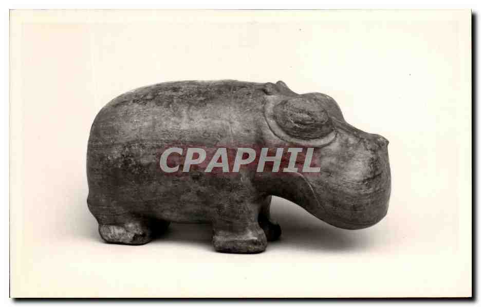 Hippopotame égyptien — sculpture en pierre — Ny Carlsberg Glyptotek, Copenhague