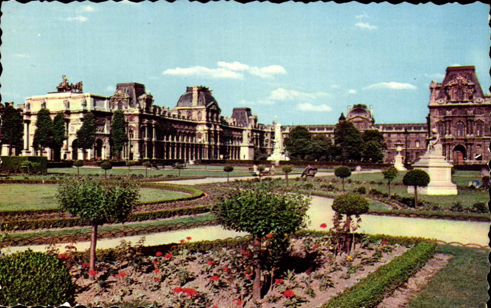 Jardins du Louvre — Paris — Éditeur Chantal