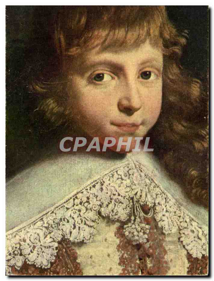CPSM Le Nain Portrait Presume du Duc d'Enghein Musee de Nantes