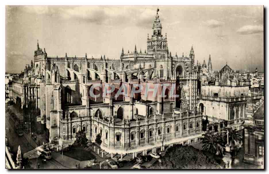 CPA Sevilla Vista Generale de la Catedral