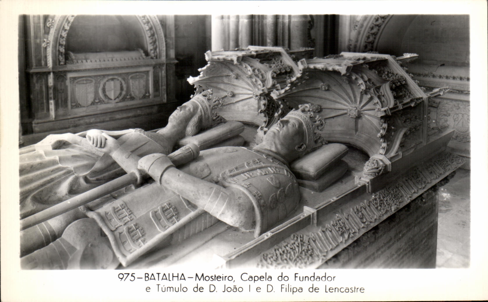 Túmulo de D. João I e D. Filipa de Lencastre — Batalha — Mosteiro, Capela do Fundador — n° 975