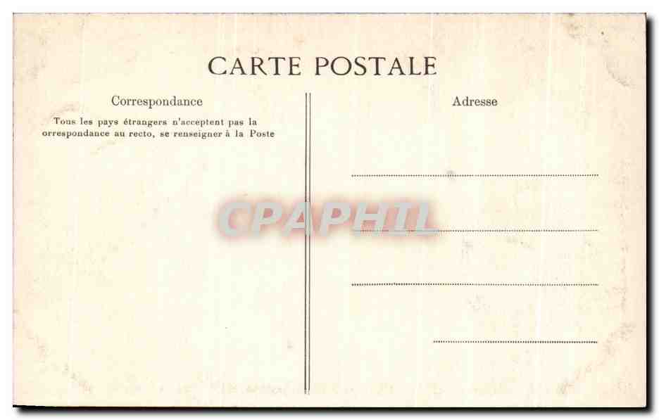 Le Mont-Saint-Michel — A mer basse — Côte d'Emeraude, G.F. n°351 — Verso