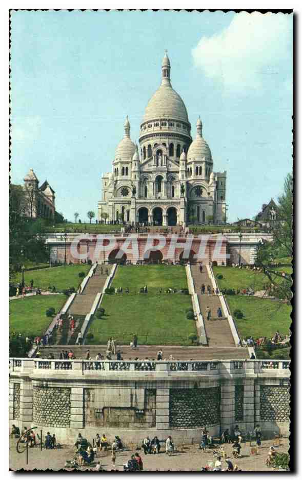 CPSM Paris Et Ses Merveilles Basilique du Sacre Coeur de Montmartre
