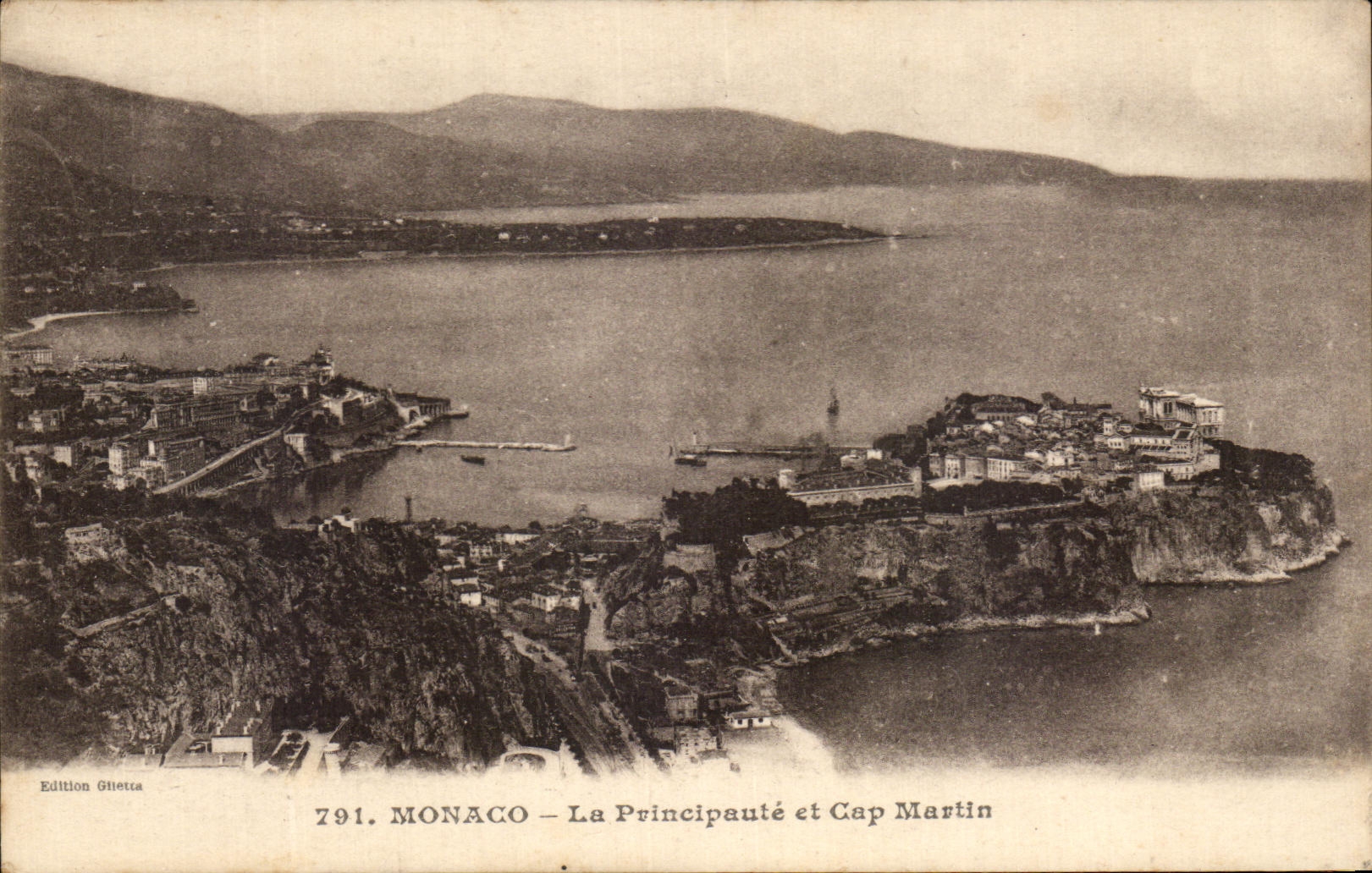 CPA Monaco La Principaute et Cap Martin