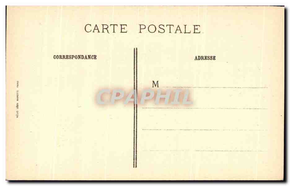CPA Guardi Porte Triomphale Ancienne Sur Un Quai De Venise Musee Cognacq-Jay Paris  — Rückseite