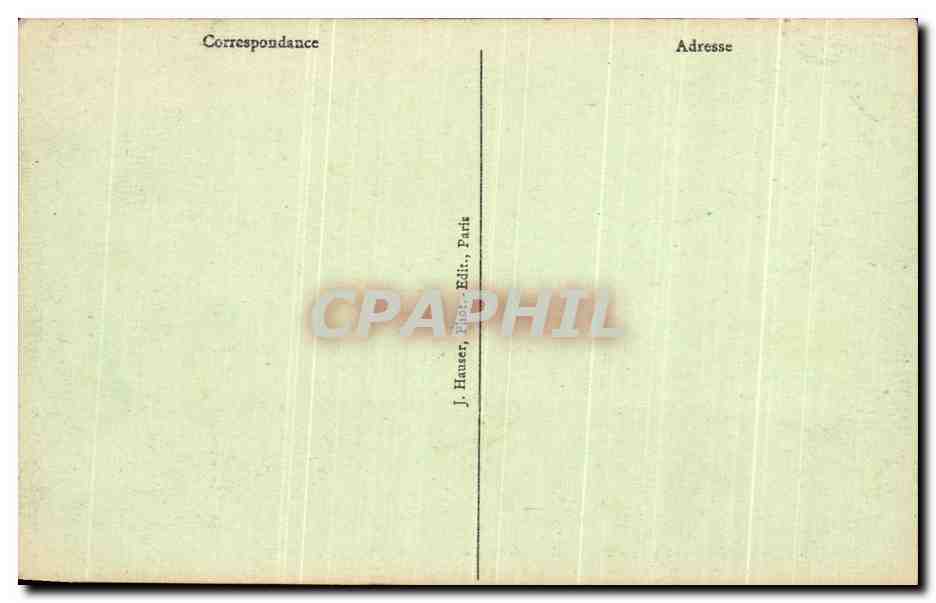 CPA Paris Arc de Triomphe de l'Etoile Tombe du Soldat Inconnu et Elamme du Souvenir — Rückseite