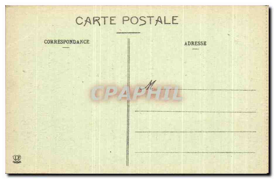 CPA Les Pyrenees Centrales Luchon Plateau De Superbagneres La table d'orientation — Rückseite