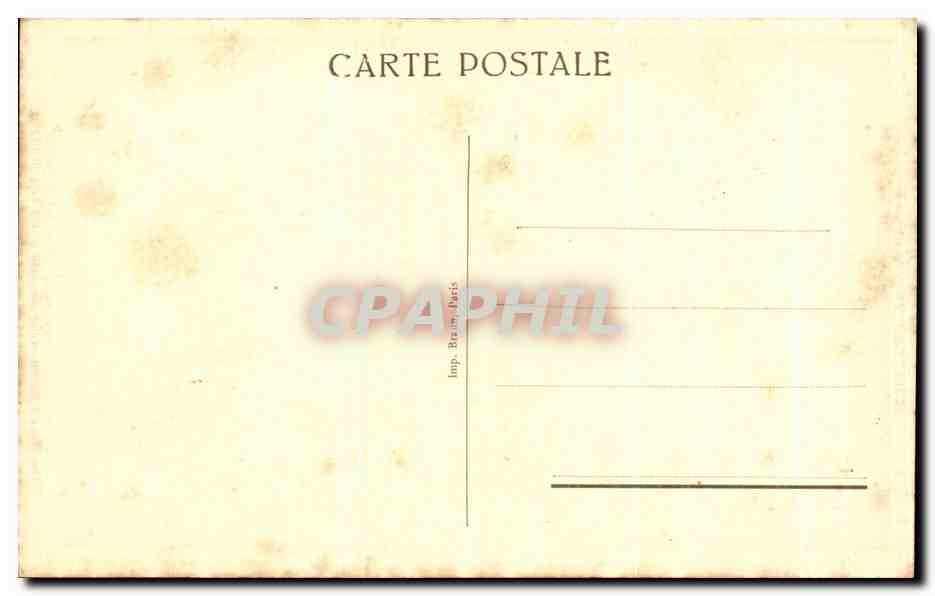 CPA Valencay Bureau Empire ayant appartenu au Roi de Naples Chateau  — Rückseite