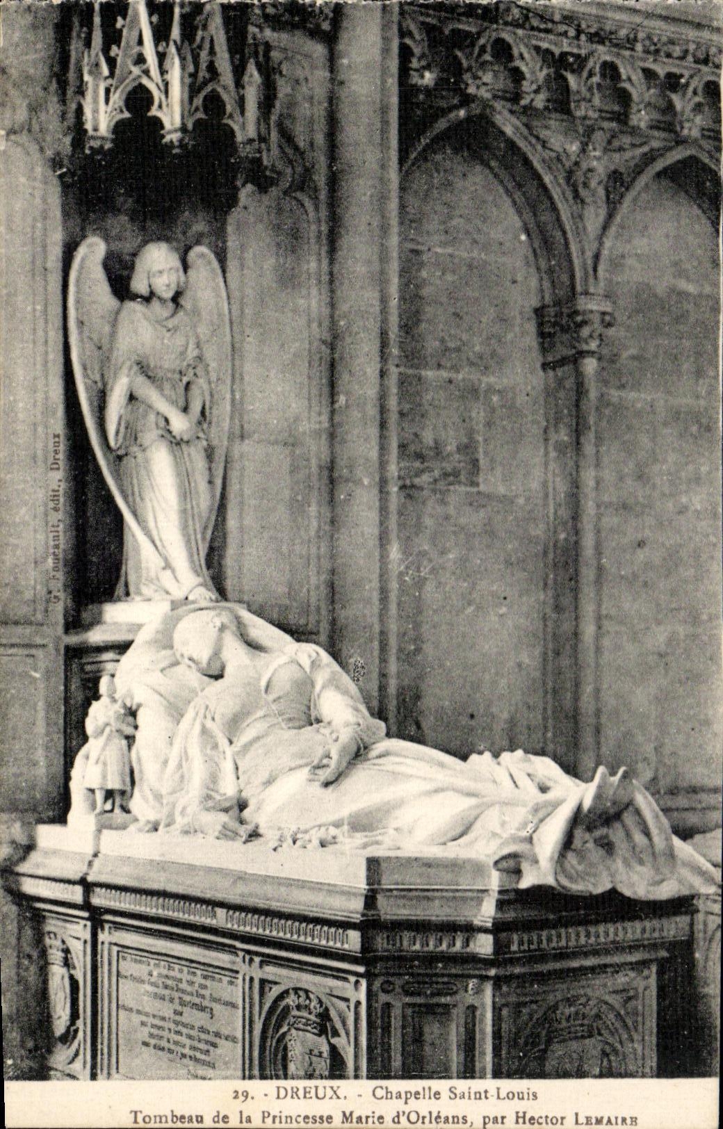 Tumba de la Princesa Marie d'Orléans — Capilla Saint-Louis, Dreux — de Hector Lemaire