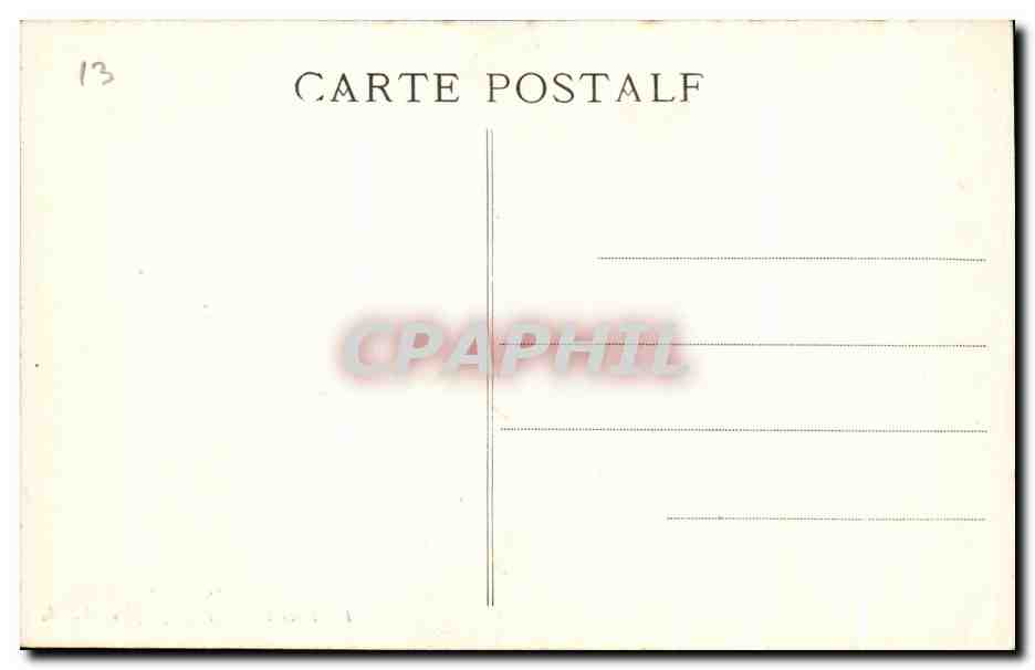 Marseille — Hôtel des Postes et Télégraphes — L. M. — Reverso