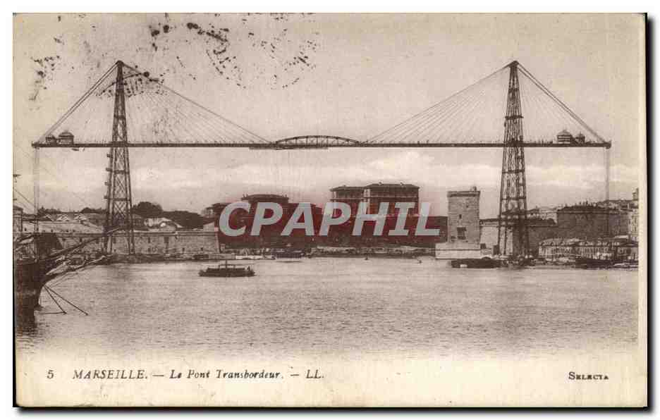 CPA Marseille Le Port Transbordeur