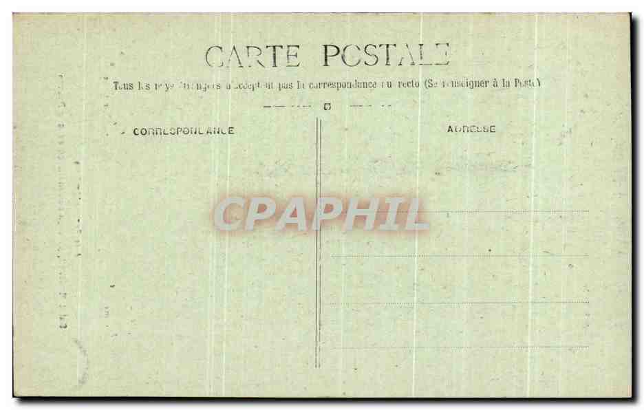 CPA Tours A La Porte d'Amiens Saint Martin Partage Son Manteau Avec Le Pauvre — Rückseite