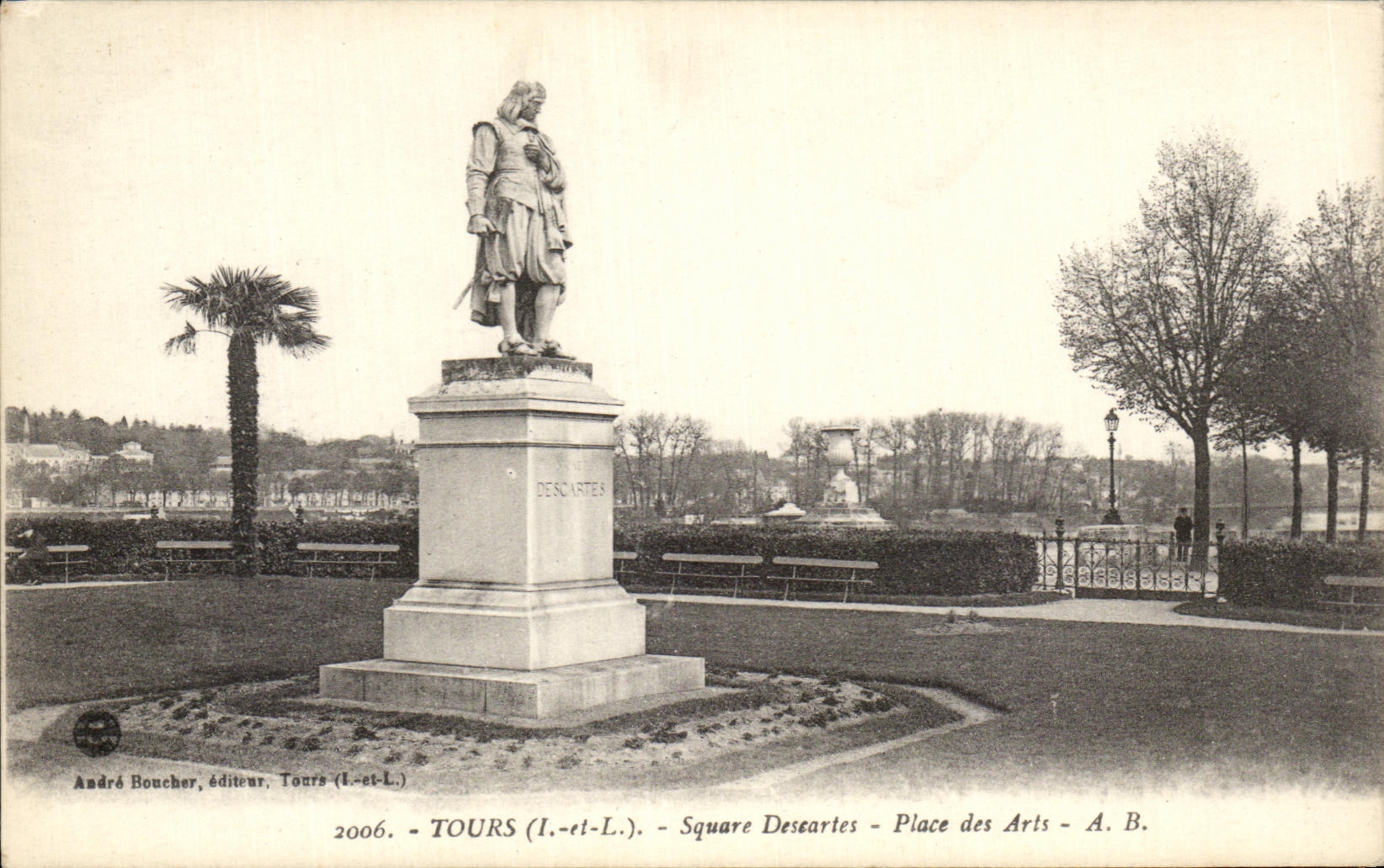 CPA Tours Square Descartes Place des Arts