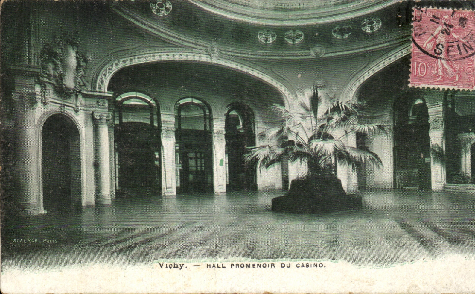 CPA Vichy Hall Promenoir du Casino