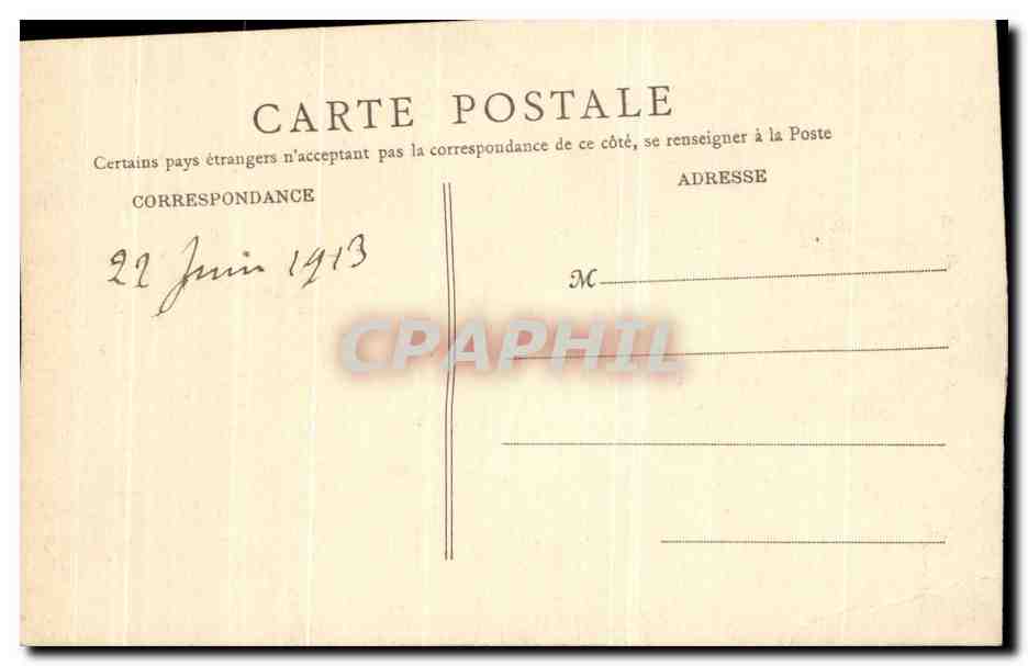 CPA Vichy Place de L'Eglise — Reverso