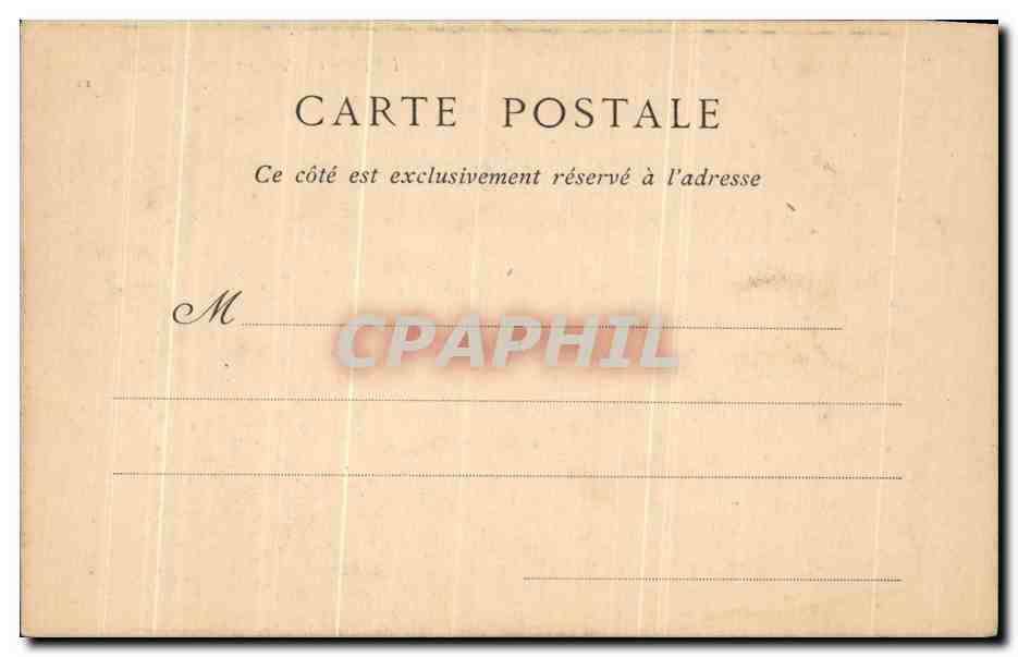CPA Vichy Le Cercle International  — Rückseite