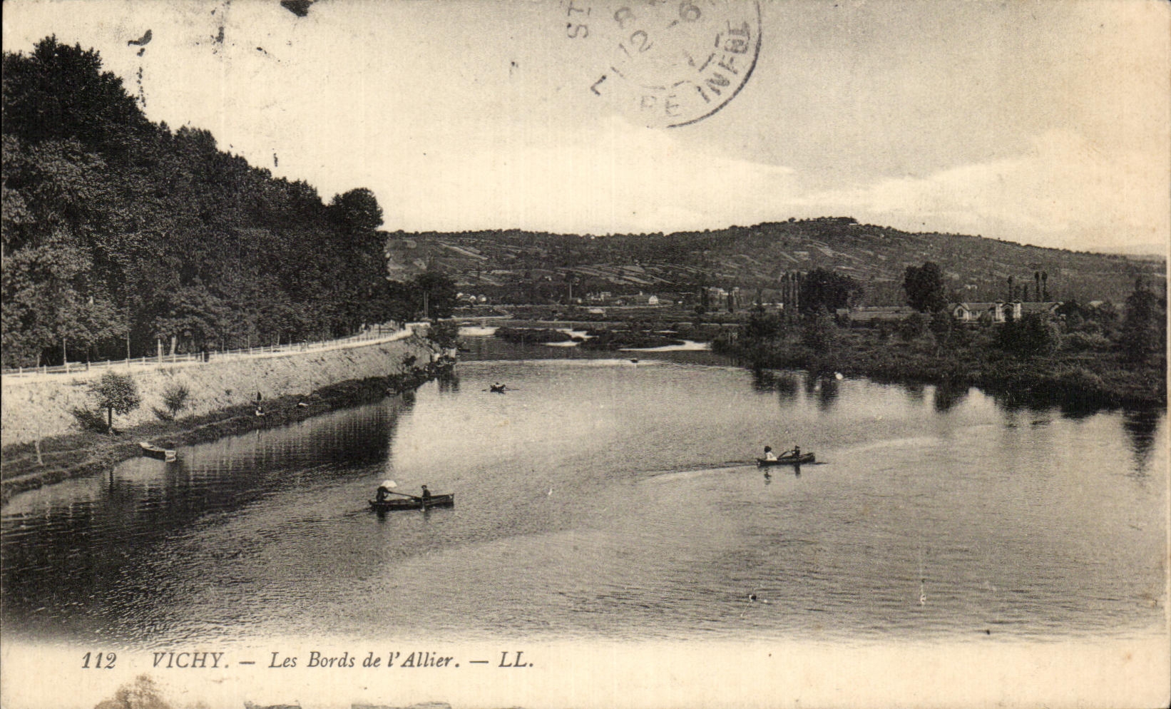 CPA Vichy Les Bords de I'Allier