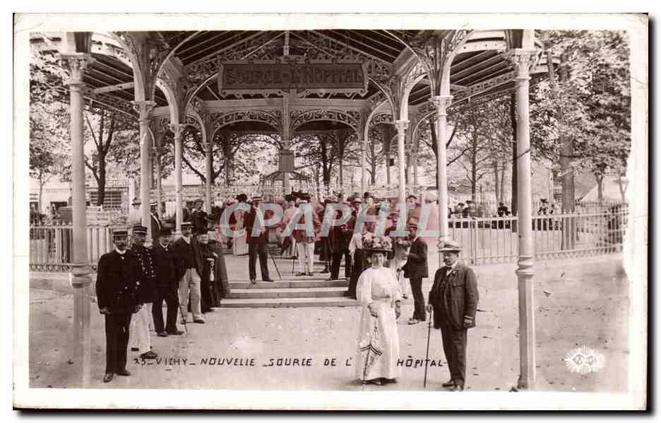 CPA Vichy Nouvelle Source De L'Hopital