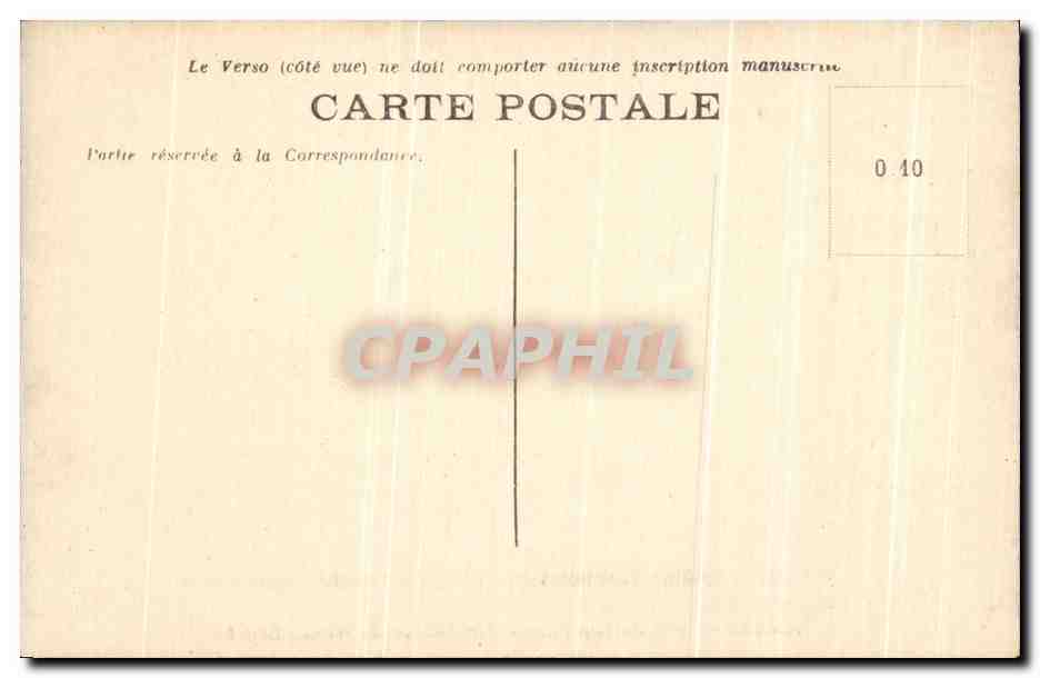 CPA Arles Musee Lapidaire Sarcophage de Attiae Eryche — Verso