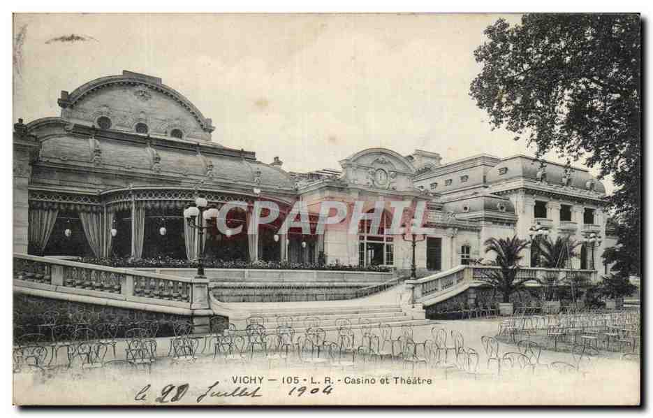 CPA Vichy Casino et Theatre