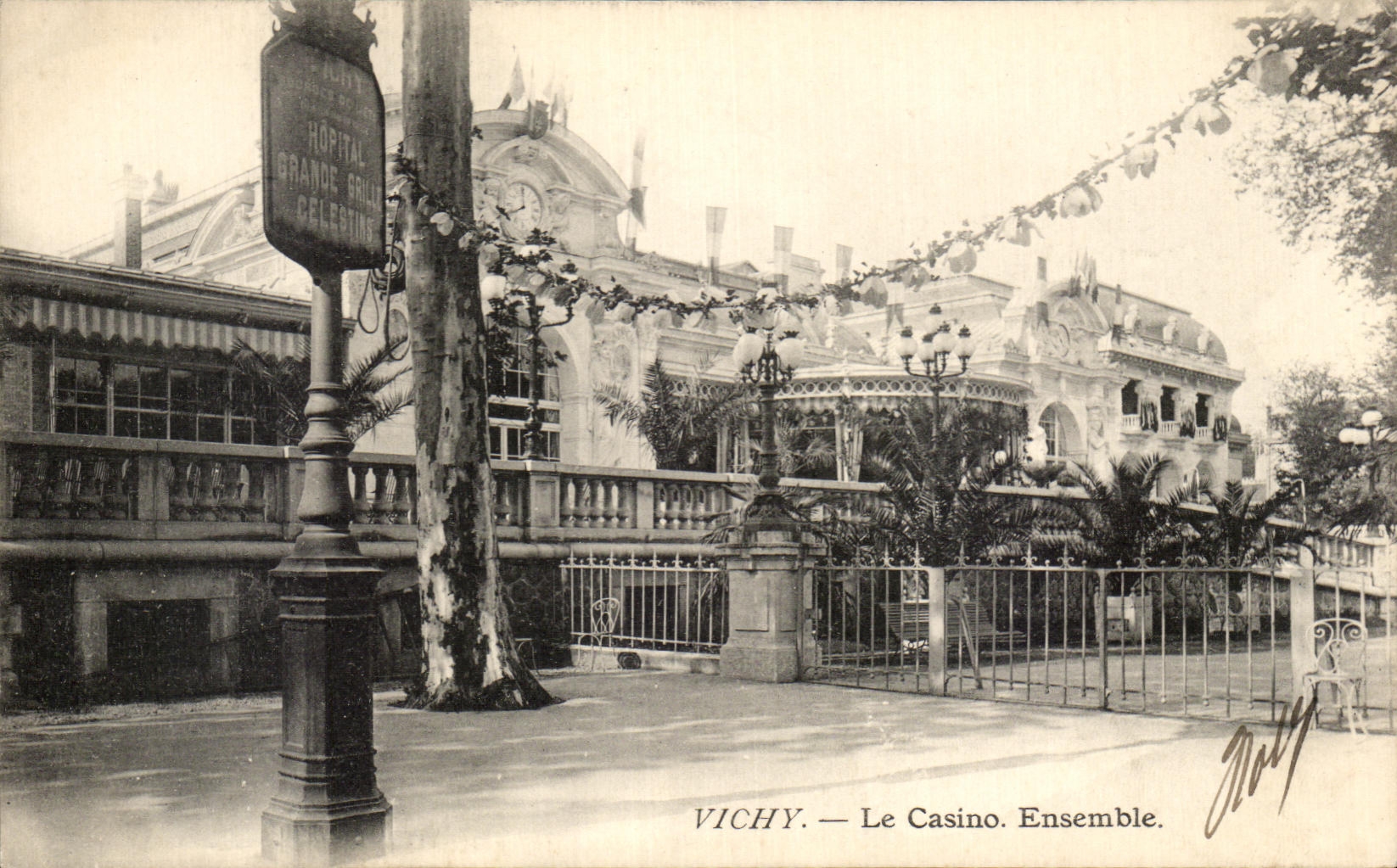 CPA Vichy Le Casino Ensemble