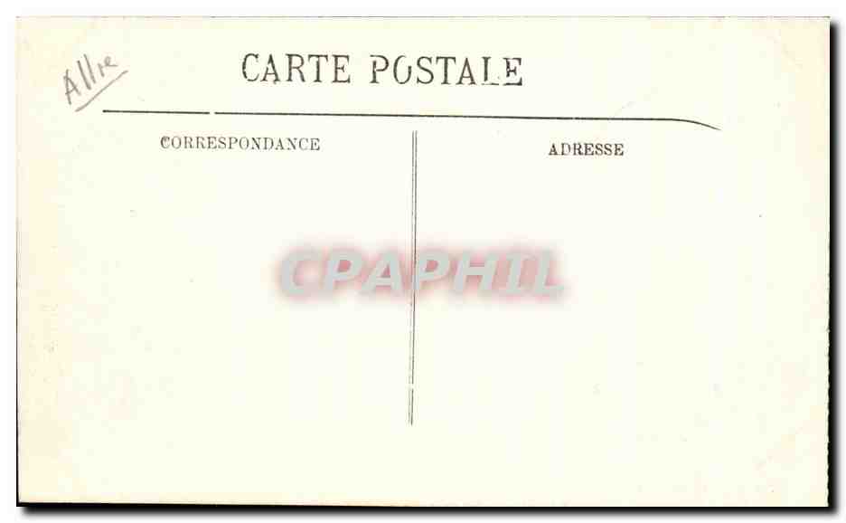 CPA Vichy La Maison de Madame de Sevigne — Verso