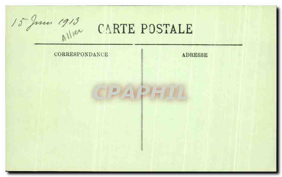 CPA Vichy La Maison de Madame de Sevigne — Verso