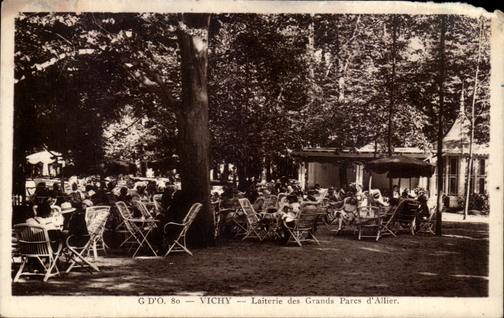 CPA Vichy Laiterie des Grands Parcs d'Allier
