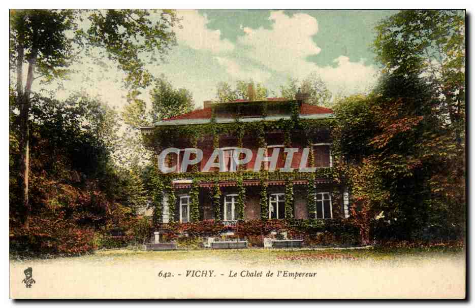 CPA Vichy Le Chalet de l'Empereur
