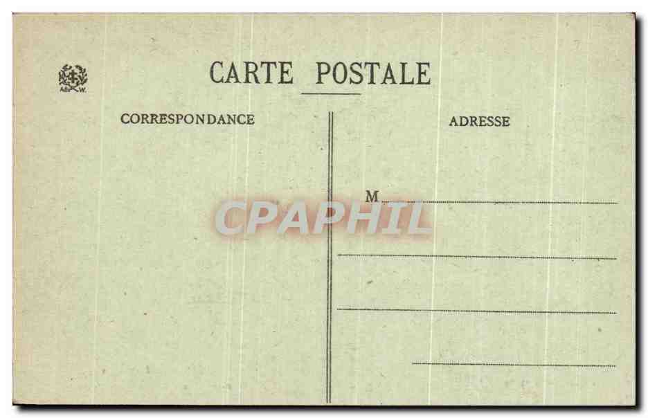 CPA Saint Die Interieur De L'Eglise Notre Dame — Rückseite