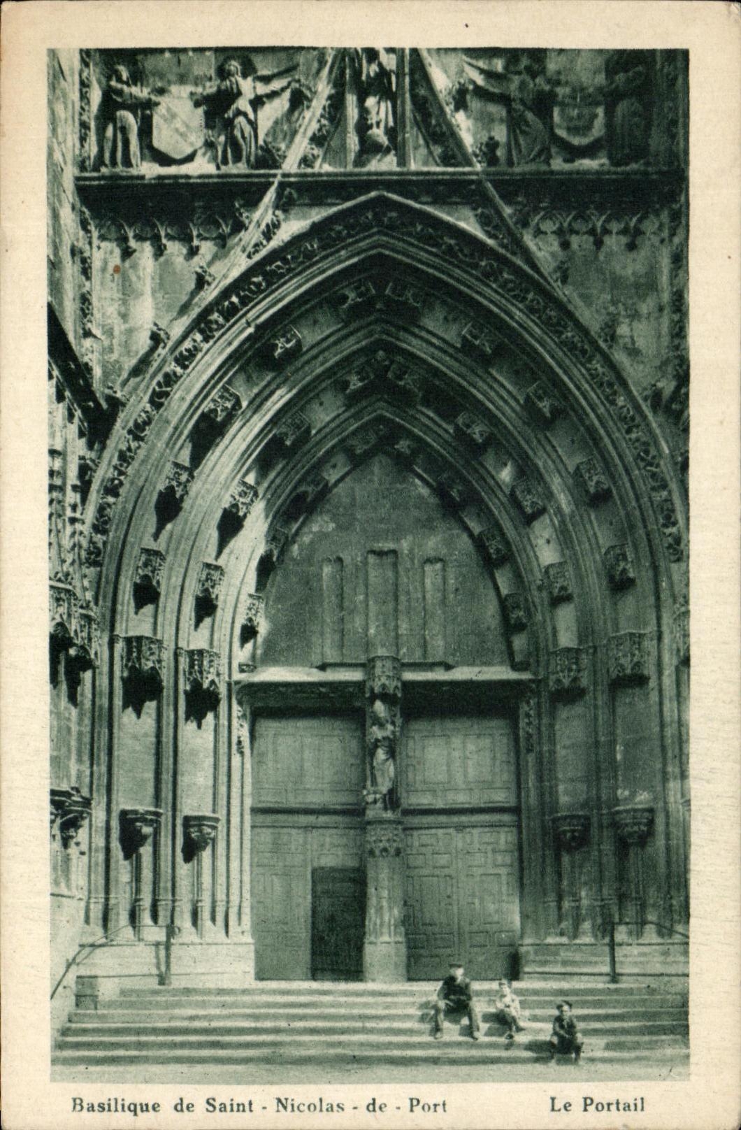 Basilika von Saint-Nicolas-de-Port — Der Portal — Verlag "A la Ménagère" St Nicolas