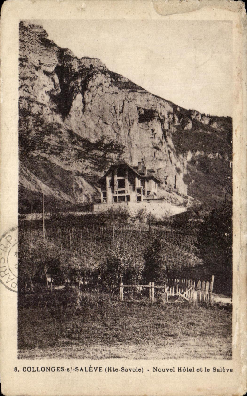 CPA Collonges Saleve Nouvel Hotel et le Seleve
