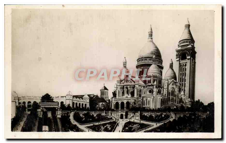 CPA Notre Beau Paris Sacre Coeur Montmartre