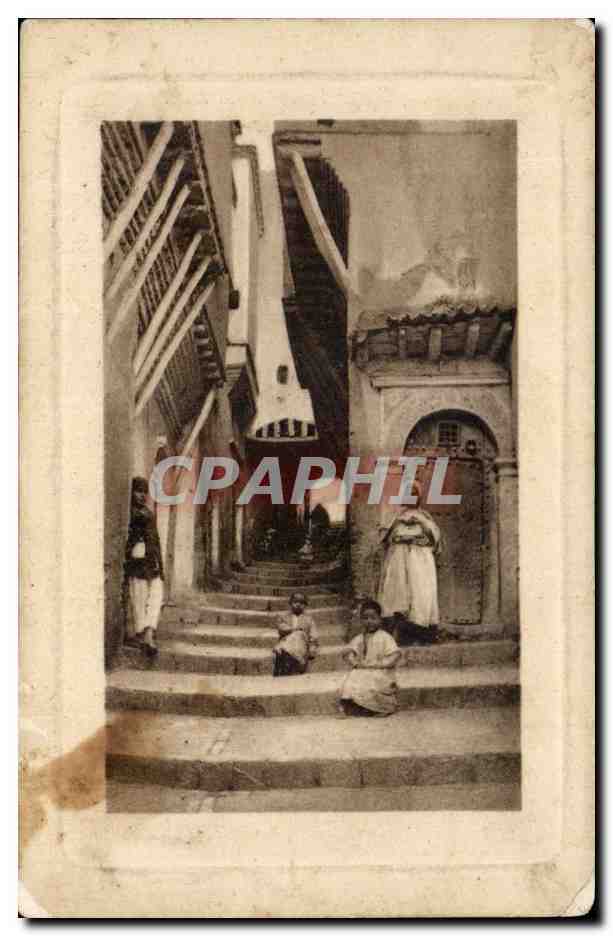 CPA Algerie Rue Enfants