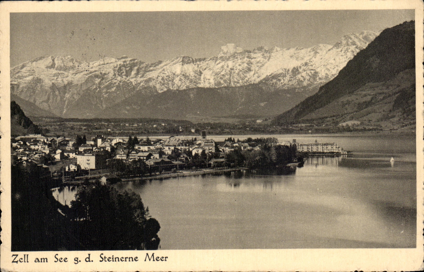 CPA Zell am See Steinerne Meer