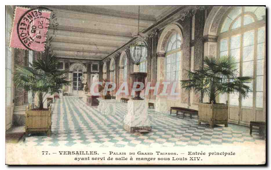 CPA Versailles Palais Du Grand Trianon Ayant Servi de Salle a Manger Sous LouisXIV