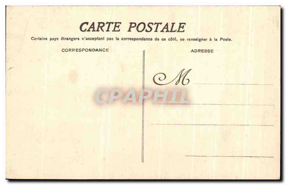 CPA Place EGlise Enfants — Reverso