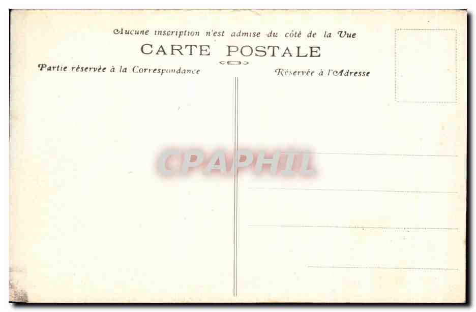 CPA Le Mort Homme Monument Eleve A La Memoire Des Morts De La 69eme Division Militaria — Rückseite