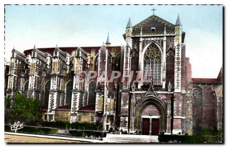 CPSM Toulouse La Ville Rose Cathedrale Saint Etienne