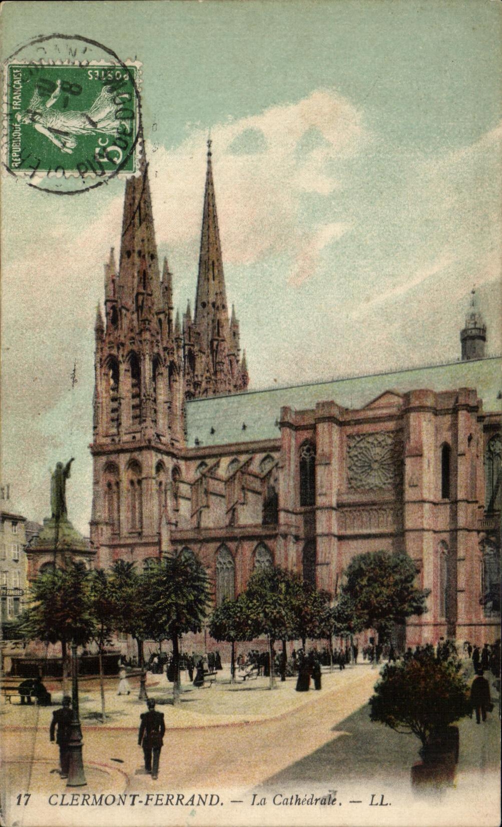 CPA Clermont Ferrand La Cathedrate
